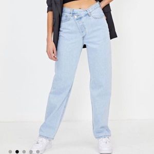 Glassons asymmetrical jeans size US 6